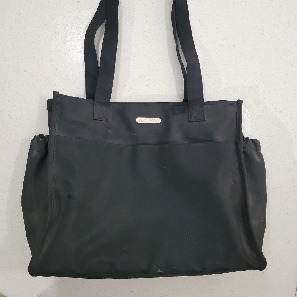 Simple Black Carter's Diaper Bag